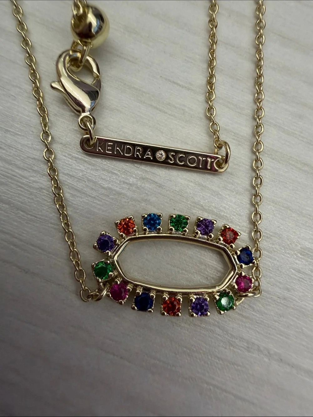 Kendra Scott gold tone